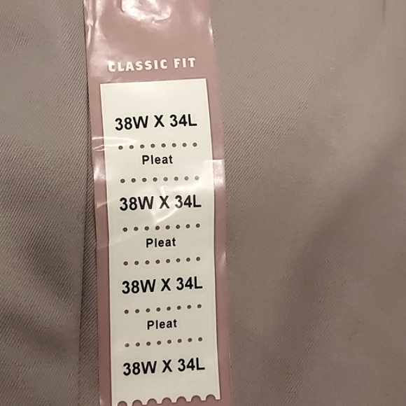 HAGGAR Cool 18 Performance Men's Pants NWT - Picture 4 of 7